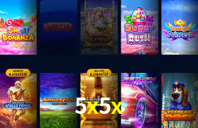 Sinta a adrenalina dos jogos de cassino com 5x5x
